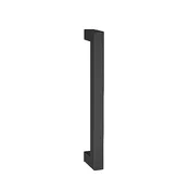 Kljuka MP K02K 25x25 mm ST kos (BS - črna mat), MP BS (mat črna)