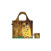 LOQI zložljiva vrečka Gustav Klimt, The Kiss, Recycled