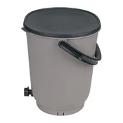 Skaza BOEssential kuhinjski kompostnik, 15,3 l, siv (102392)