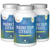 Essentials Magnezijev citrat 625, visok odmerek - vegansko, 360 kapsul
