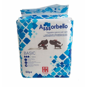 Pelene - prostirke - za pse BASIC ASSORBELLO, 60x90 (50kom)