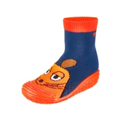 PLAYSHOES Škornji DIE MAUS Pirat marine/oranžna/jastog/črna