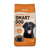 SMART DOG Kompletna suva hrana za odrasle pse, Živina 10kg