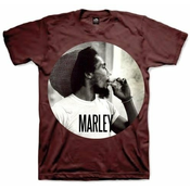 Bob Marley Unisex majica Smokin Circle XL