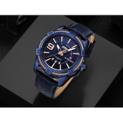 Naviforce 9117K Blue muški sat sa kožnom narukvicom