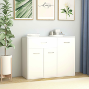 VIDAXL komoda od konstruiranog drva (88x30x70cm), bijela