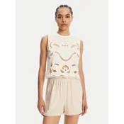 TWINSET Top 251TT2165 Bež Loose Fit