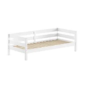 Bela otroška postelja iz masivnega bora z letvenim dnom 90x200 cm Margrit – Vipack