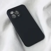 TERACELL Torbica Soft Velvet za iPhone 13 Pro 6.1 crna