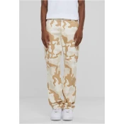 Mens Straight Leg Camo Cargo Pants Camouflage