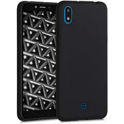 Silikonski ovitek za LG K20 - mat črn