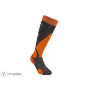 Bridgedale SKI LIGHTWEIGHT dokolenke, grafit/oranžna (XL)