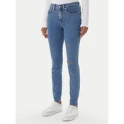 Calvin Klein Jeans Jeans hlače LV047E616G Modra Skinny Fit
