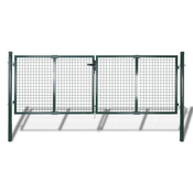 VIDAXL vrtna vrata mrežasta za ograjo (289x75cm/306x125cm)