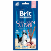 Brit Premium Cat Sticks Chicken & Liver 3 kosi