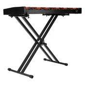VEVOR Glockenspiel ksilofon 37 tipk Nastavljiv stalak rjav