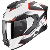 SCORPION Exo-530 Air Clip Matt White / Black / Red