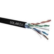 Instalacijski kabel Solarix zunanji FTP, Cat6, žica, PE, tuljava 500 m SXKD-6-FTP-PE