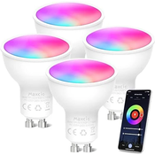 Maxcio GU10 pametne LED RGB sijalke, 4kosi