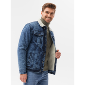 Ombre Clothing moška prehodna jakna Mind indigo C523