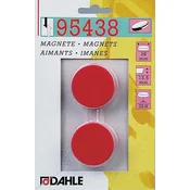 Magneti Dahle ? 38 mm, 2/1