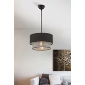 Opviq Luster Echo, 30x30cm, Crni