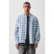 Vans srajca moška bombažna Lawson Vintage Indigo