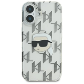 Karl Lagerfeld zaščitni ovitek IML Karl Head Electroplated, Iphone 16