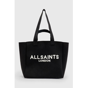 Torbica AllSaints IZZY črna barva, W311XB