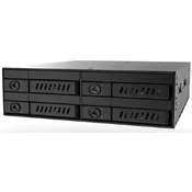 Chieftec - CMR-425 4 x 2.5 inca SATA crna fioka za hard disk