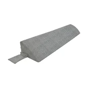 shumee Siva klinasta blazina Siva klinasta blazina 120x25x15 cm