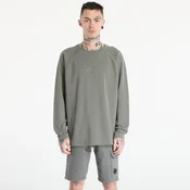 Mikina C.P. Company Heavy Piquet Pigment Dyed Mockneck Sweatshirt Gunmetal Grey XL
