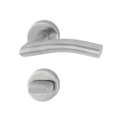 HOPPE garnitura kljuk ANTWERPEN, z rozeto WC, 37-42 mm, inox mat