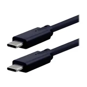 ROLINE Kabel ROLINE USB3.2 Gen2x2\, C–C\, ST/ST\, 20Gbit/s\, 240W\, črn\, 1 m Roline USB kabel USB-C® vtič 1.50 m črna 11029076, (20630895)