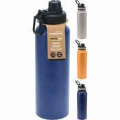 Excellent Houseware Termoska iz nerjavečega jekla, 1000 ml, oranžna