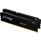 KINGSTON DDR5 16GB (2x8GB) 5600MHz Fury Beast KF556C40BBK2-16