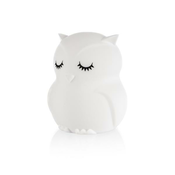 Silikonska nočna LED svetilka velikost M, Owl