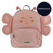trixie personaliziran otroški nahrbtnik mrs. butterfly z vezenim imenom