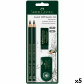 Set Olovaka Faber-Castell Crna (5 kom.)