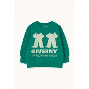 Tinycottons Otroški bombažen pulover FROG & FROG GRAPHIC SWEATSHIRT
