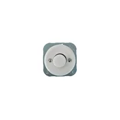 Reblig - Porcelanska retro prigušiva bez okvira 250V/10A bela