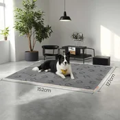 Songmics Pasma za psa 152x127 cm siva