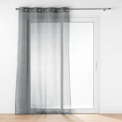 Siva prozirna zavjesa 140x240 cm Lissea – douceur dintérieur