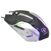 XWAVE gejmerski miš LG-1 (Crna/bela) Opticki, 2400dpi, Da, u cetiri nivoa , 6