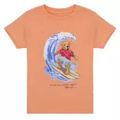 Polo Ralph Lauren KNIT-T-SHIRT Oranžna