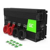 Avtomobilski pretvornik Green Cell INV12 3000 W črn