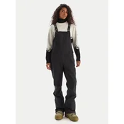 Roxy Smučarske hlače Rideout BIB PT ERJTP03290 Črna Regular Fit
