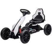 Homestar Električni gokart za otroke 100x58x585 cm bel
