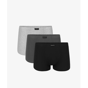 Mens boxers ATLANTIC 3Pack - black/gray/graphite