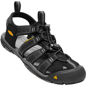 Keen Mens Clearwater CNX Sandal Black/Gargoyle 44,5 Moške outdoor cipele